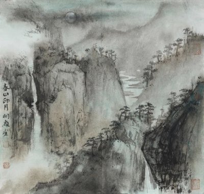 春山印月